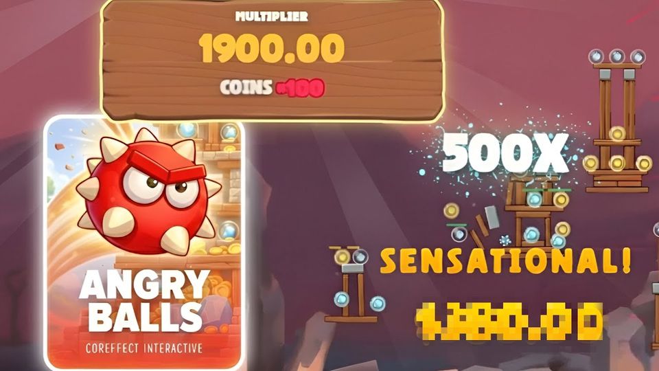 Thumbnail of an Angry Balls gameplay recording on YouTube